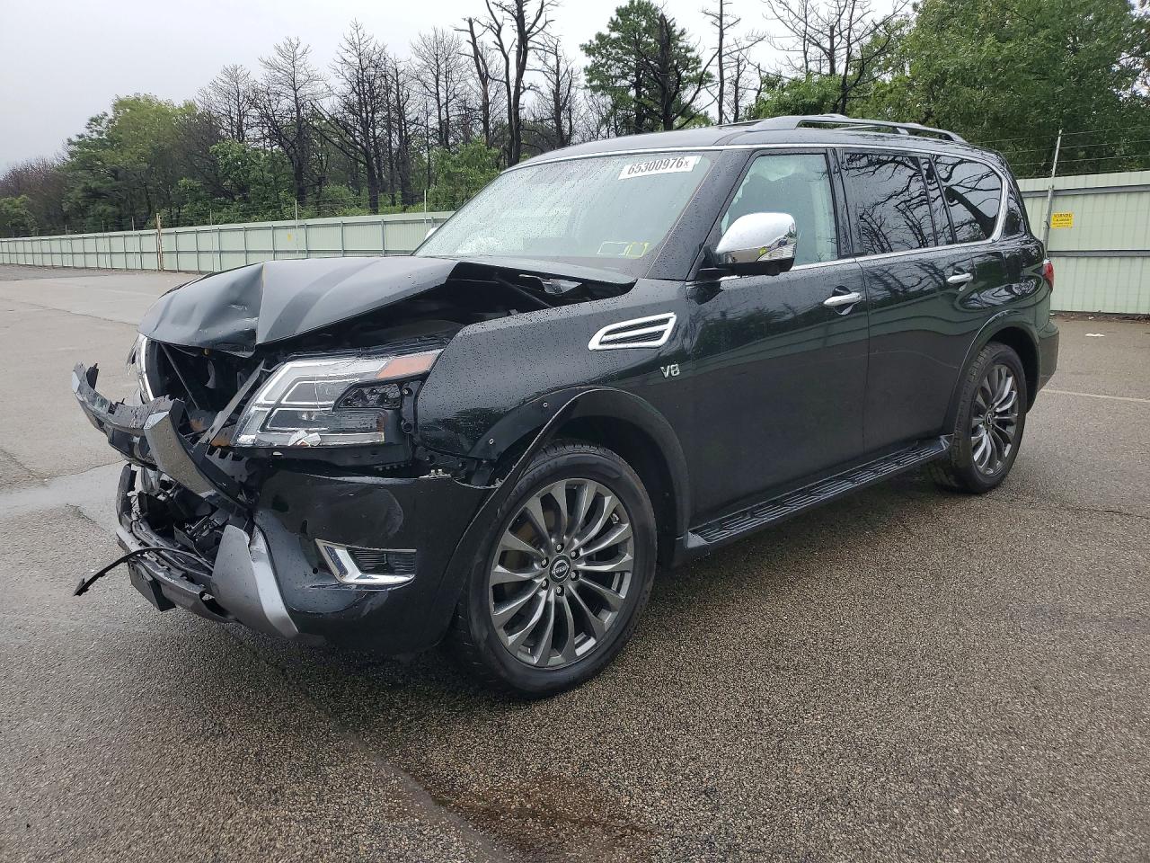 2022 NISSAN ARMADA PLATINUM-CP — Front 3/4