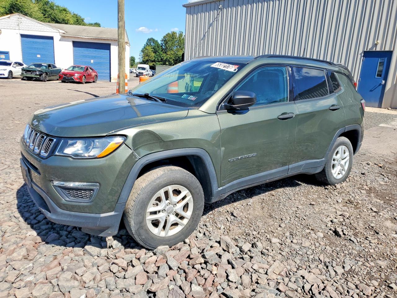 2018 JEEP COMPASS Sport — Front 3/4