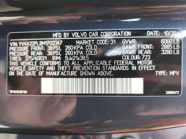 2021 VOLVO XC90 Inscription