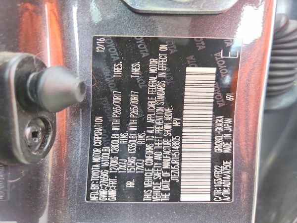 2017 TOYOTA 4RUNNER Ltd/SR5/SR5 Premium