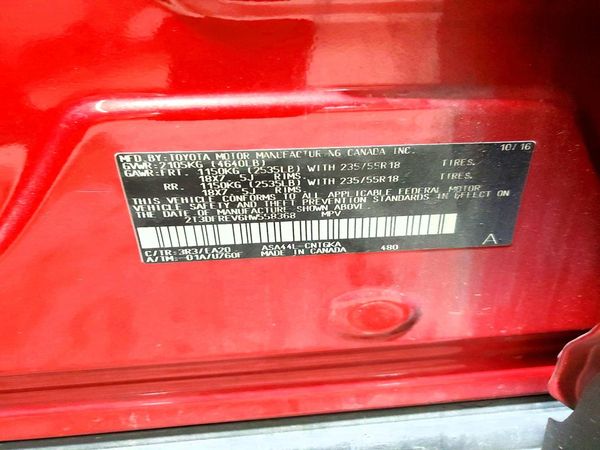 2017 TOYOTA RAV4 Ltd/SE Platinum