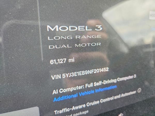 2022 TESLA MODEL 3