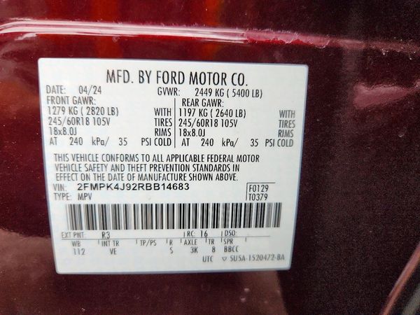 2024 FORD EDGE