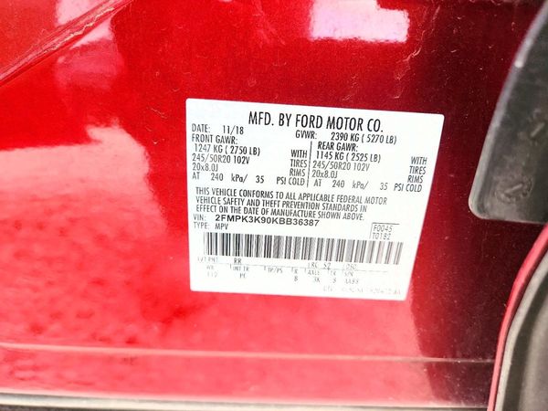 2019 FORD EDGE Titanium