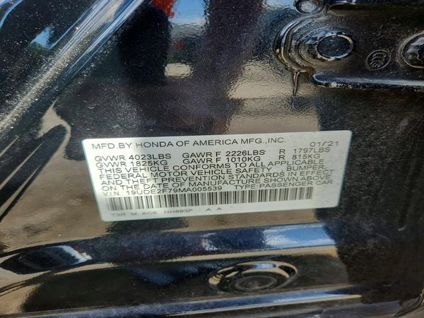 2021 ACURA ILX Premium Package