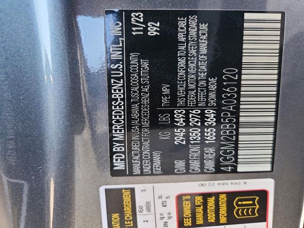 2023 MERCEDES-BENZ ALL OTHER EQE350+ — VINS
