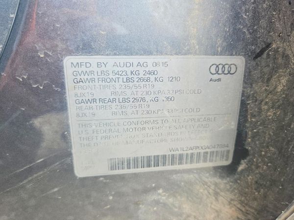 2016 AUDI Q5