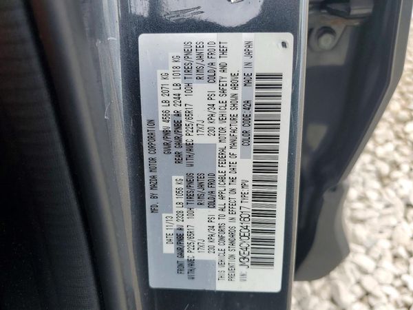 2014 MAZDA CX-5 Touring/GS