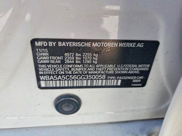 2016 BMW 528