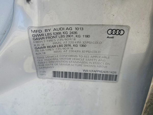 2014 AUDI Q5