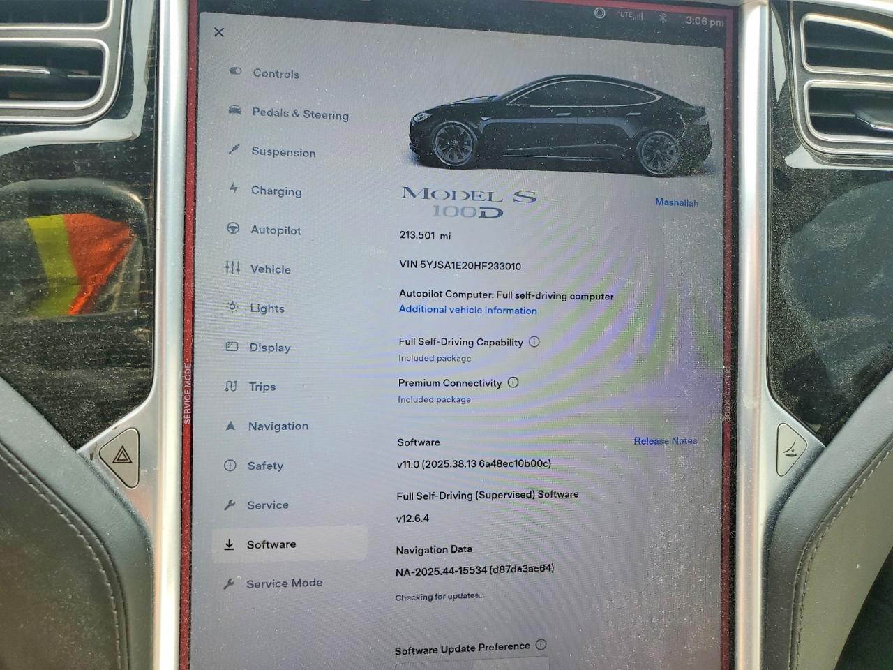 2017 TESLA MODEL S