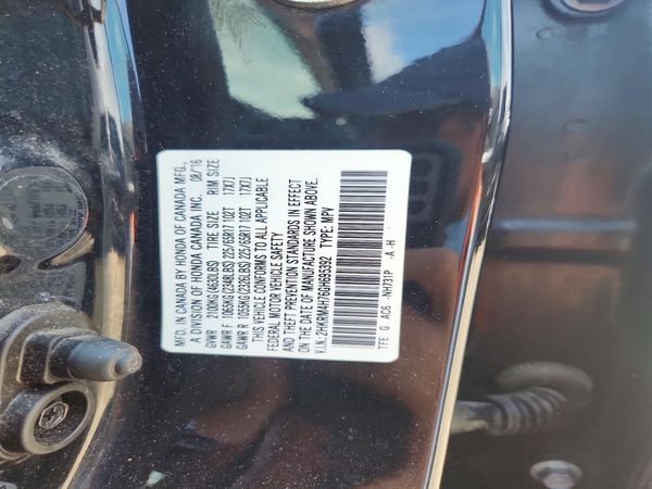 2016 HONDA CRV EX-L