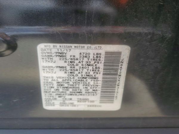 2018 NISSAN ROGUE