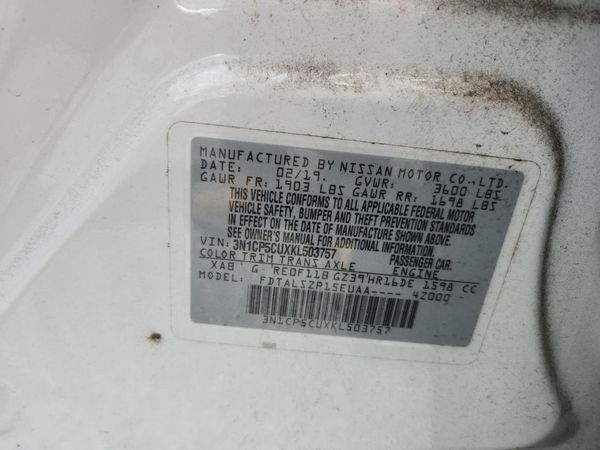 2019 NISSAN KICKS