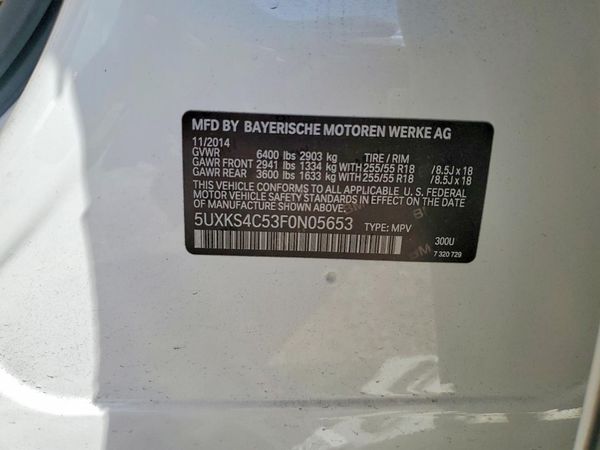 2015 BMW X5