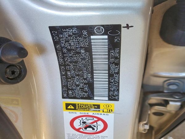 2013 LEXUS ES 350