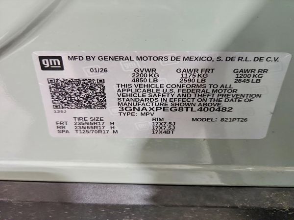 2026 CHEVROLET EQUINOX 2LT