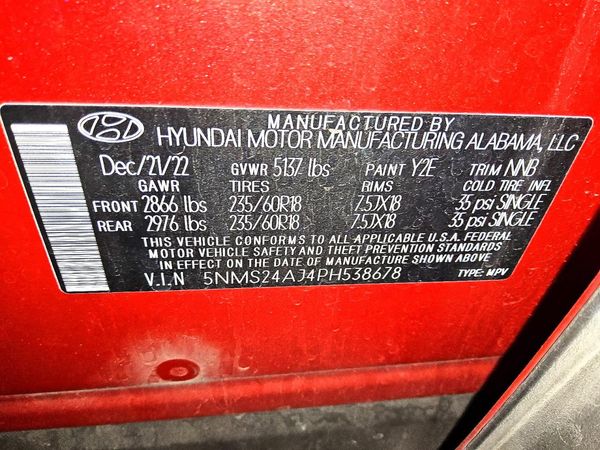 2023 HYUNDAI SANTA FE SEL