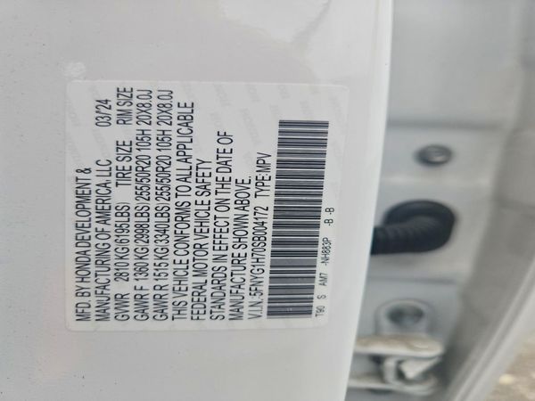 2025 HONDA PILOT TOURING, TOURING HPD