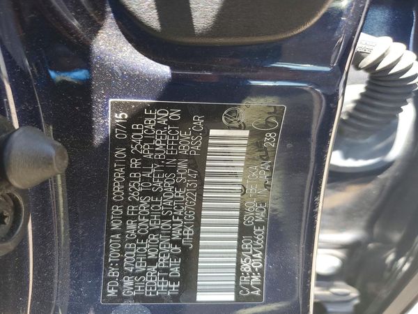 2016 LEXUS ES 350