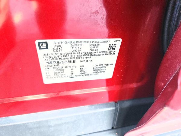 2018 CHEVROLET EQUINOX LT (1LT)
