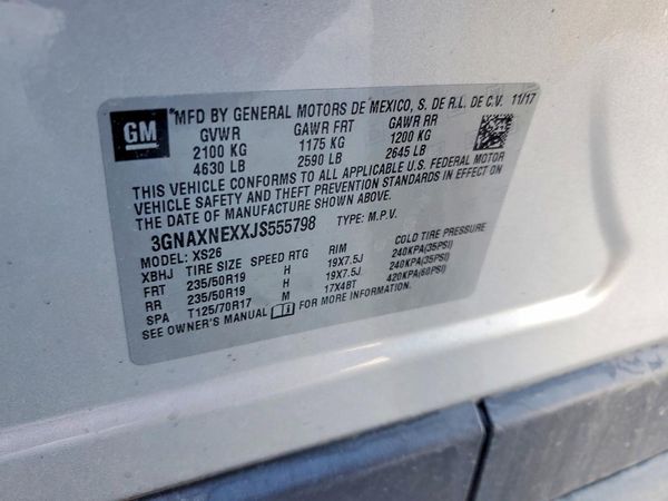 2018 CHEVROLET EQUINOX