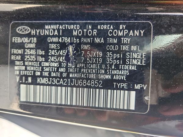 2018 HYUNDAI TUCSON