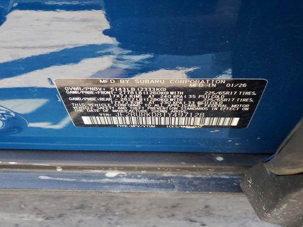 2026 SUBARU OUTBACK