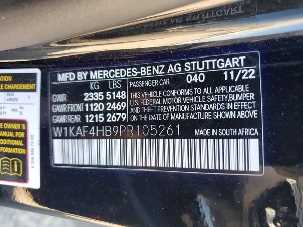 2023 MERCEDES-BENZ C