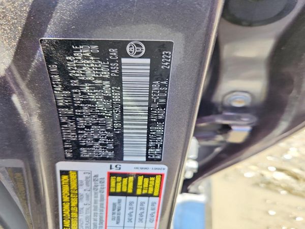 2019 TOYOTA CAMRY L/LE/SE/XLE