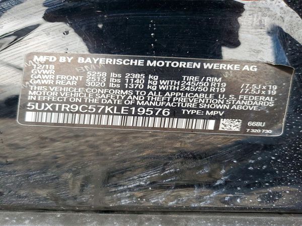 2019 BMW X3 xDrive30i
