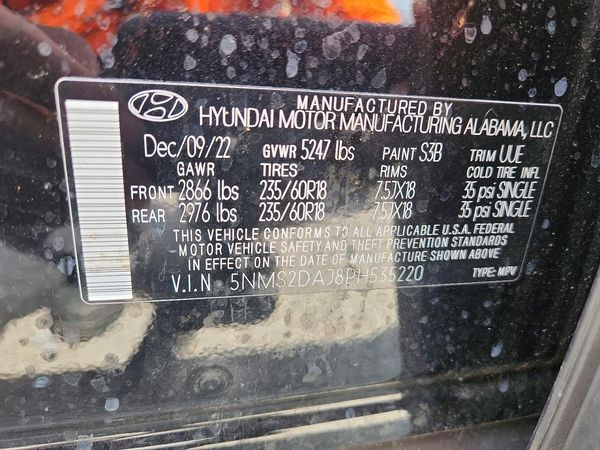 2023 HYUNDAI SANTA FE