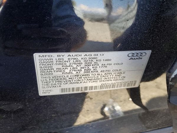 2013 AUDI Q7