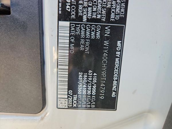 2023 MERCEDES-BENZ SPRINTER