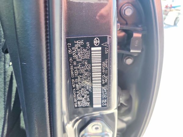 2012 TOYOTA PRIUS C TH — VINS