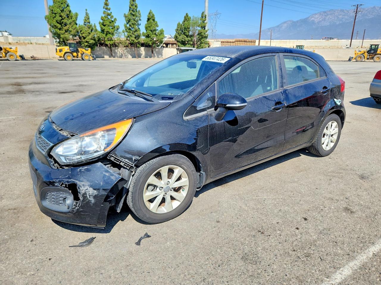 2013 KIA RIO 5-DOOR EX / SX
