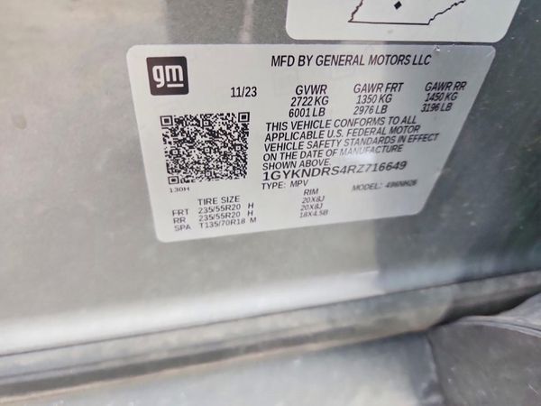 2024 CADILLAC XT5