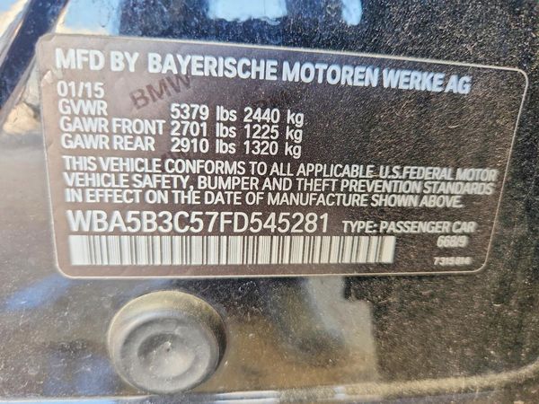 2015 BMW 535 xDrive