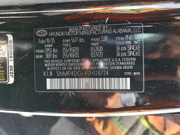 2025 HYUNDAI SANTA FE Limited