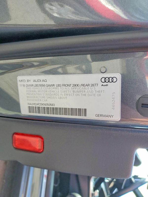 2019 AUDI A6 quattro Prestige