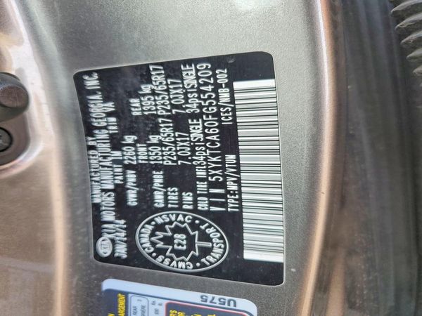 2015 KIA SORENTO GL