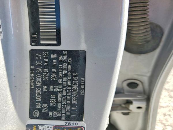 2021 KIA FORTE