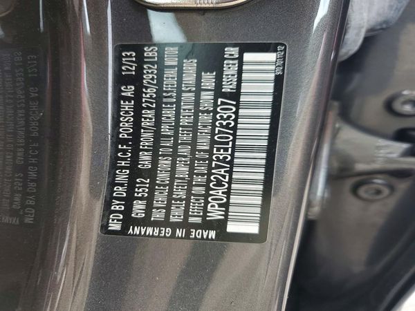 2014 PORSCHE PANAMERA