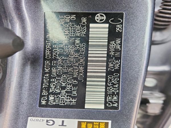 2021 TOYOTA PRIUS