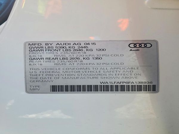 2015 AUDI Q5 Premium Plus