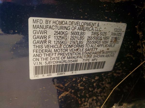 2024 ACURA MDX Technology