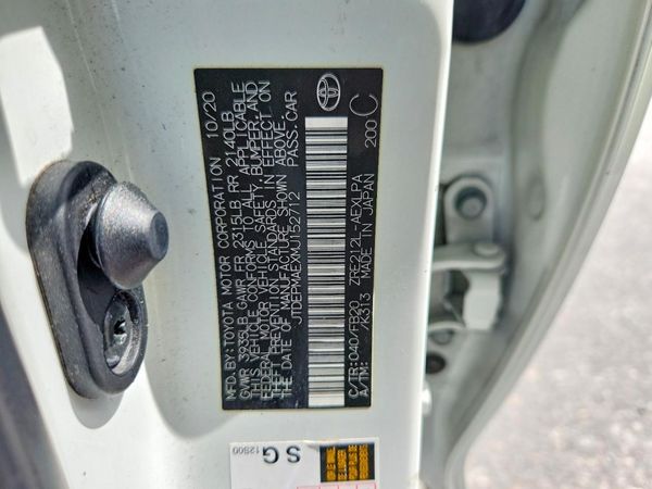 2021 TOYOTA COROLLA LE