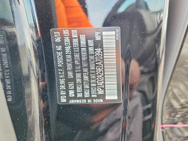 2014 PORSCHE CAYENNE GTS
