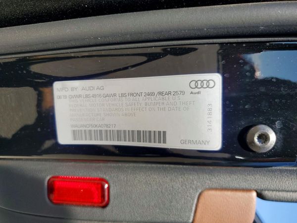 2019 AUDI A5 quattro Premium