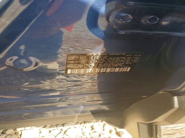 2020 SUBARU ASCENT